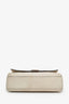 Brunello Cucinelli Cream Leather Monili Crossbody Bag