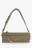 Jacquemus Olive Leather Le Sac Ciuciu Chain Shoulder Bag With Strap