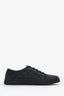 Gucci Black Canvas Logo Low Top 'Ace' Sneakers Size 37