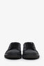 Gucci Black Canvas Logo Low Top 'Ace' Sneakers Size 37
