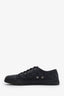 Gucci Black Canvas Logo Low Top 'Ace' Sneakers Size 37
