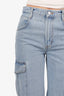 Agolde Blue Denim Cargo Jeans Size 26