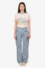 Agolde Blue Denim Cargo Jeans Size 26