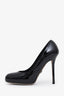 Sergio Rossi Black Patent Leather Platform Pumps Size 37.5