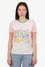 Pre-Loved Chanel™ 2017 White Cotton 'Viva Coco Cuba Libre' T-Shirt Size S