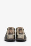 Fendi Brown/Beige Zucca Canvas Sneakers Size 38.5