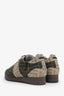 Fendi Brown/Beige Zucca Canvas Sneakers Size 38.5