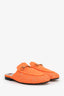 Gucci Orange Lace Princetown Mules Size 36