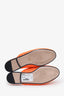 Gucci Orange Lace Princetown Mules Size 36