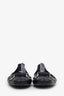 Gucci Black Square Toe Horsebit Ballet Flat Size 36.5