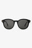 Tom Ford Black 'Jameson' Round Sunglasses