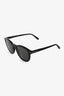 Tom Ford Black 'Jameson' Round Sunglasses