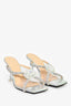 Mach & Mach Crystal Flower Heeled Sandals Size 37.5