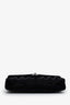 Pre-Loved Chanel™ 2004-05 Black Velvet Classic Extra Mini Flap Bag