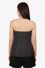 Simkhai Grey/White Striped Billie Bustier Top Size 6