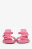 Jimmy Choo Pink Leather Strappy Heels Size 36