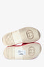 Gucci Pink Terrycloth GG Supreme Platform Slides Size 37.5