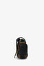 Fendi 2020 Brown Zucca Coated Canvas Mini Cage Baguette Bag with Shoulder Strap/Chain