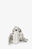 Balenciaga White Crankled Leather Le Cagole XS Crossbody