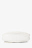 Balenciaga White Crankled Leather Le Cagole XS Crossbody