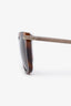 Jimmy Choo Tortoise Round Frame Sunglasses