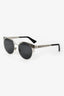 Christian Dior Silver Tone Metal Frame 'Diorama' Sunglasses