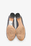 Salvatore Ferragamo Grey Suede Fiamma Pumps Size 11