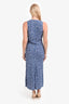 Reformation Blue Floral Print Sleeveless Maxi Dress Size 6
