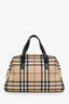 Burberry Novacheck Canvas/Leather Top Handle Bag