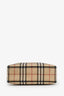 Burberry Novacheck Canvas/Leather Top Handle Bag