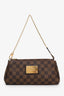 Louis Vuitton Damier Ebene Eva Pochette Bag With Crossbody Strap