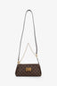 Louis Vuitton Damier Ebene Eva Pochette Bag With Crossbody Strap