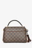 Louis Vuitton Damier Ebene Canvas Croisette Top Handle With Strap