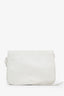 Jil Sander Cream Leather Crossbody Multi-Flap Purse