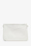 Jil Sander Cream Leather Crossbody Multi-Flap Purse