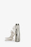 Jil Sander Cream Leather Crossbody Multi-Flap Purse