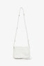 Jil Sander Cream Leather Crossbody Multi-Flap Purse