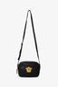 Versace Black Leather Medusa Camera Crossbody Bag