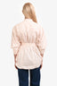 Acler Light Pink 'Bastor' Button Down Belted Shirt Size 4