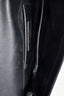 Saint Laurent Black/White Leather Logo Matelasse Envelope Clutch