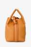 Loro Piana Mustard Yellow Leather Micro Bale Top Handle with Strap