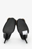 Roger Vivier Black Satin Crystal Embellished Buckle Heels Size 36