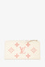 Louis Vuitton Cream/Pink Monogram Empreinte Leather Pochette Félicie
