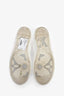 Louis Vuitton White/Pink Leather Charlie Sneakers Size 39