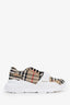 Burberry Nova Check Canvas Sneakers Size 37