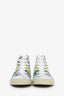 Maison Margiela Colour Block Canvas High Top Sneakers Size 37