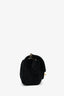 Pre-Loved Chanel™ 2019/20 Black Quilted Velvet Crystal Pearl Crush Mini Rectangle Flap Bag