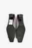 Roger Vivier Grey Leather Square Toe Pumps Size 9