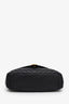 Saint Laurent Black Chevron Leather Medium College Bag With Chain