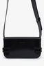 Salvatore Ferragamo Black Patent Leather Clasp Shoulder Bag